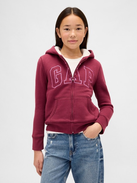 GAP Dječja toplinska dukserica Logo Fleece GAP