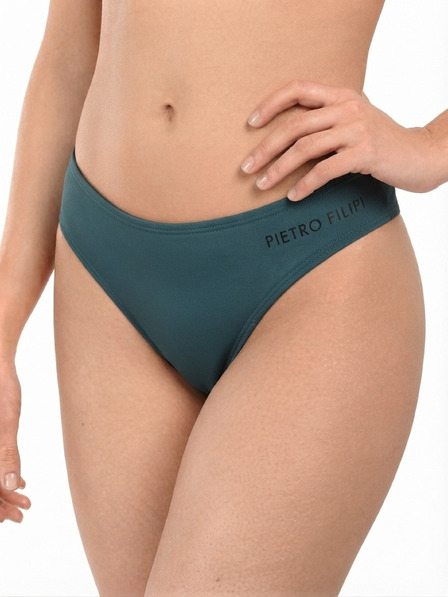 Pietro Filipi Djevojačke menstrualne kupaće gaće Pietro Filipi Femme niske moderate petrolejne donji dio