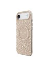 Guess Guess IML Flowers Allover Strap MagSafe Zadnja Zaštita za iPhone Air Pink