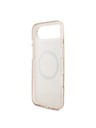 Guess Guess IML Flowers Allover Strap MagSafe Zadnja Zaštita za iPhone Air Pink