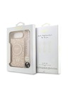 Guess Guess IML Flowers Allover Strap MagSafe Zadnja Zaštita za iPhone Air Pink