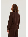 Moodo Zip-up mikna smeđa Moodo