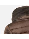 Geox Tamno smeда zenska perjana jakna Geox Bettanie