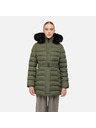 Geox Khaki ženska pernata jakna Geox Catria