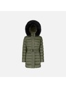 Geox Khaki ženska pernata jakna Geox Catria
