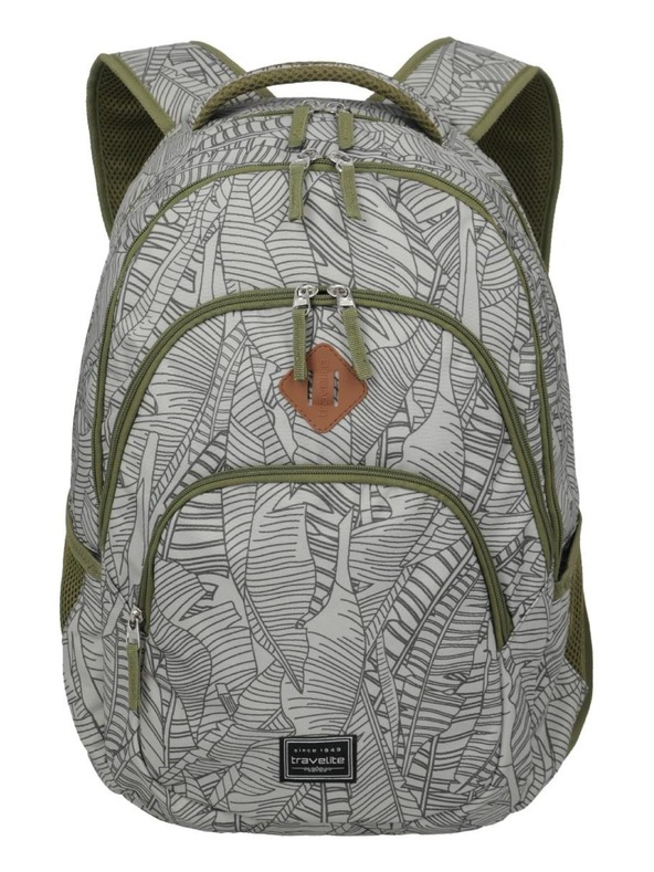 Travelite Ruksak Travelite Basics Backpack Print Grey