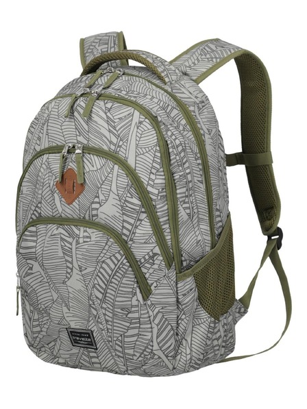 Travelite Ruksak Travelite Basics Backpack Print Grey