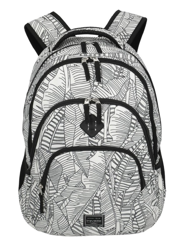 Travelite Ruksak Travelite Basics Backpack Print White