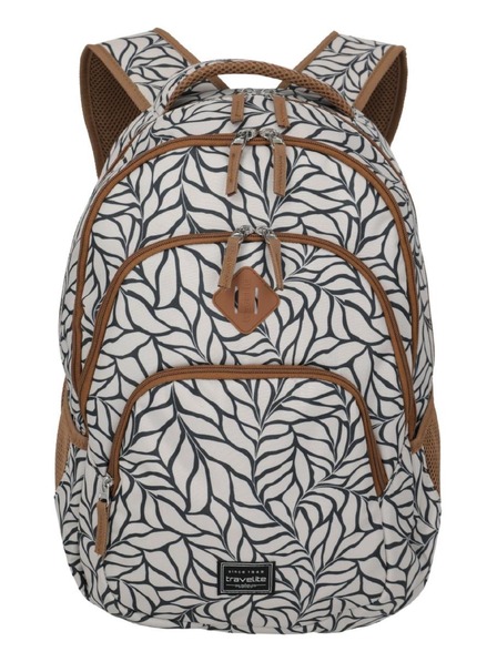 Travelite Ruksak Travelite Basics Backpack Print Off-White