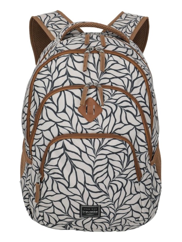 Travelite Ruksak Travelite Basics Backpack Print Off-White