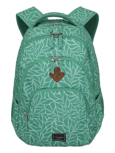 Travelite Ruksak Travelite Basics Backpack Print Green