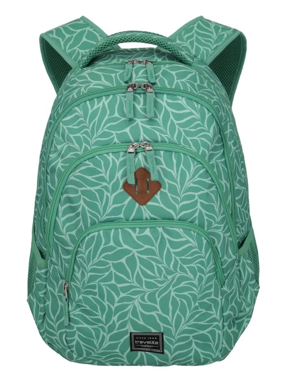 Travelite Ruksak Travelite Basics Backpack Print Green