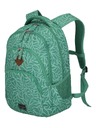 Travelite Ruksak Travelite Basics Backpack Print Green