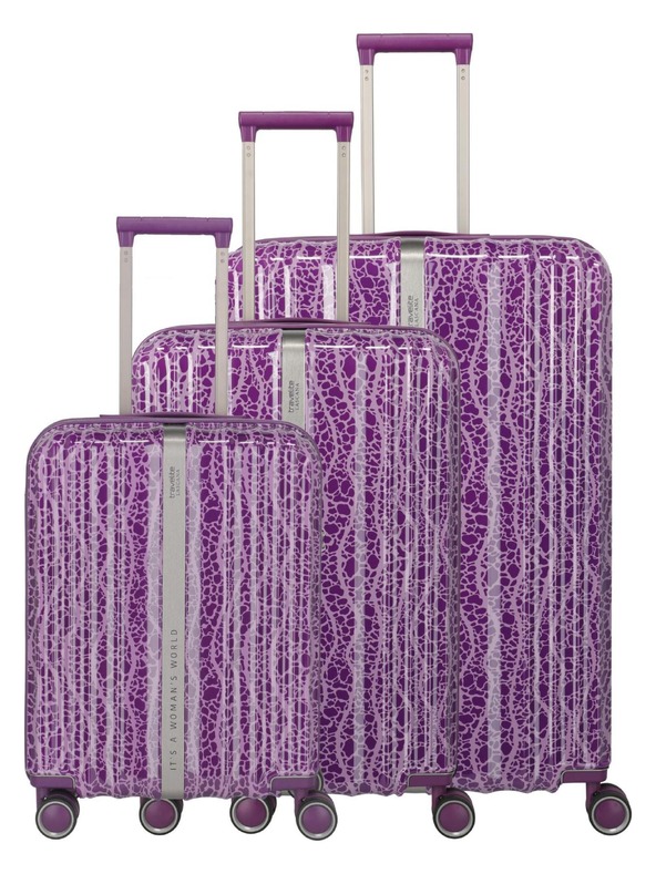 Travelite Set putnih kofara Travelite Lascana Edition S,M,L Plum