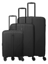 Travelite Set putnih kofara Travelite Air Stripe S exp, M exp, L Black
