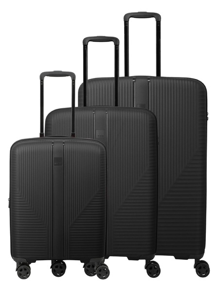 Travelite Set putnih kofara Travelite Air Stripe S exp, M exp, L Black