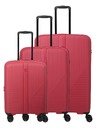 Travelite Set putnih kofara Travelite Air Stripe S exp, M exp, L Red