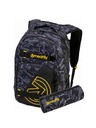 Meatfly Meatfly ruksak Exile Blueprint Black 24 L