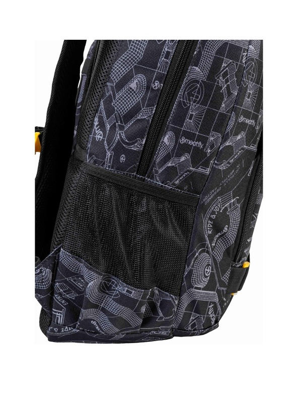 Meatfly Meatfly ruksak Exile Blueprint Black 24 L