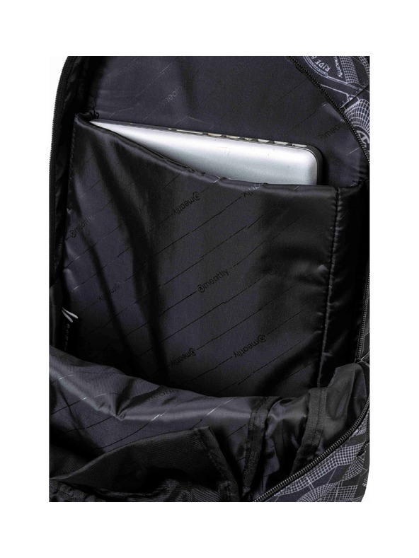 Meatfly Meatfly ruksak Exile Blueprint Black 24 L