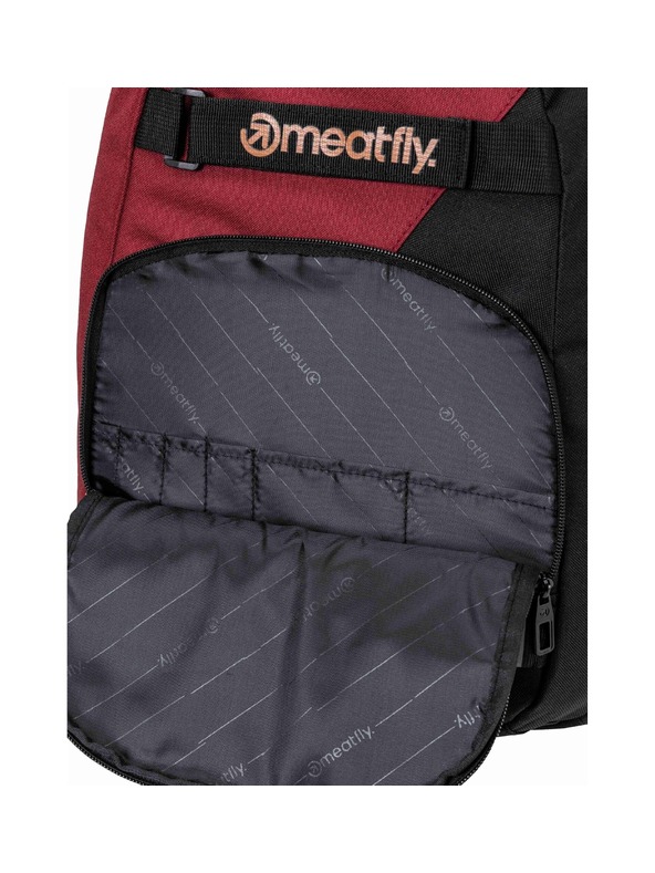 Meatfly Meatfly ruksak Exile Red Brown 24 L