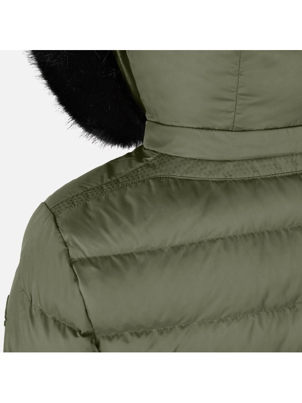Geox Khaki ženska pernata jakna Geox Catria