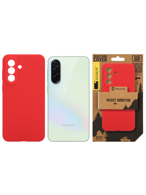 Tactical Tactical Velvet Smoothie Zaštita za Samsung Galaxy A37 Chilli