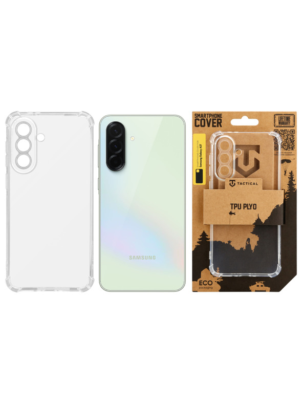 Tactical Tactical TPU Plyo Zaštita za Samsung Galaxy A37 Transparent