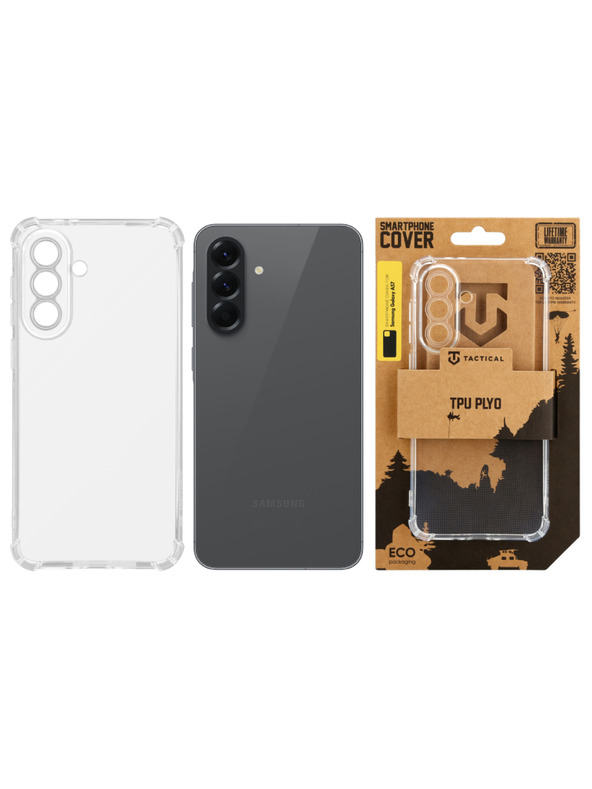 Tactical Tactical TPU Plyo Zaštita za Samsung Galaxy A57 Transparent