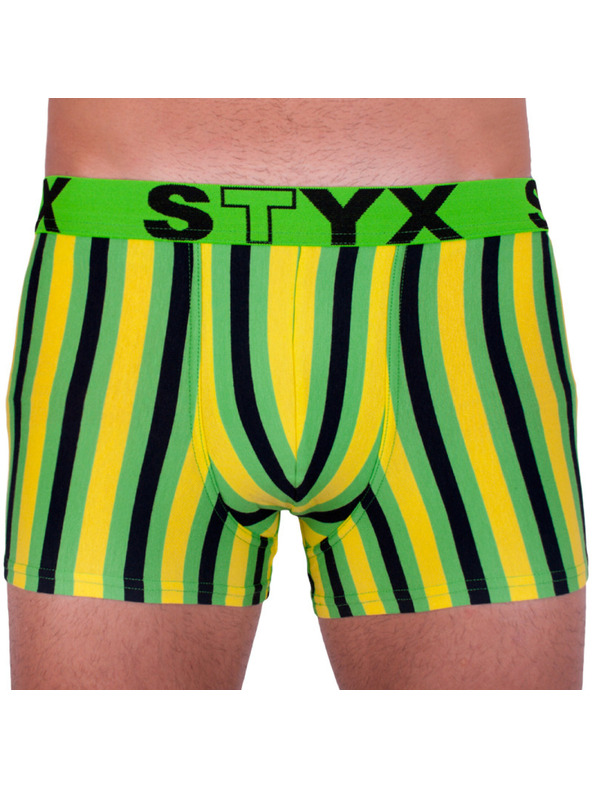 Styx Muške bokserice Styx sportska guma višebojna