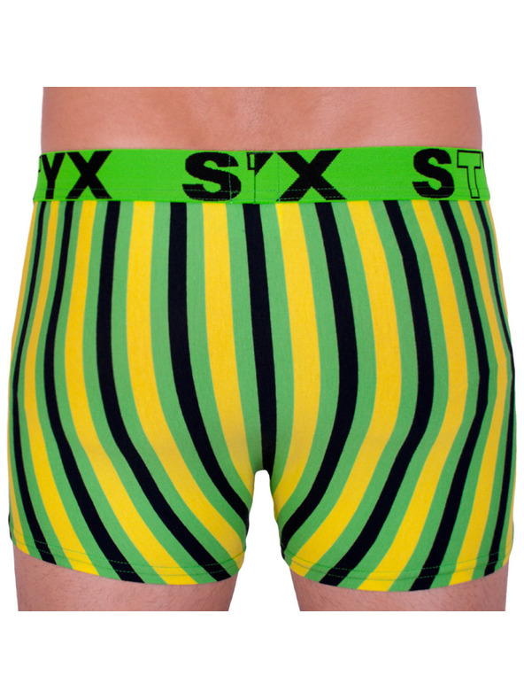 Styx Muške bokserice Styx sportska guma višebojna