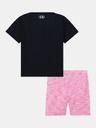 Under Armour Djevojački set Under Armour UA TWIST BIKE SHORT SET-BLK