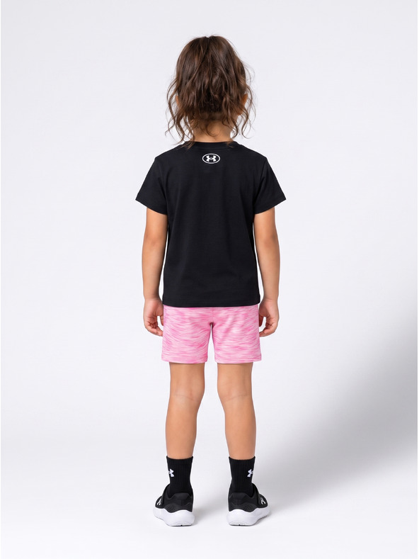 Under Armour Djevojački set Under Armour UA TWIST BIKE SHORT SET-BLK