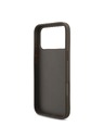Guess Guess PU 4G Metal Logo Stražnji Štitnik za iPhone 18 Pro Smeđa