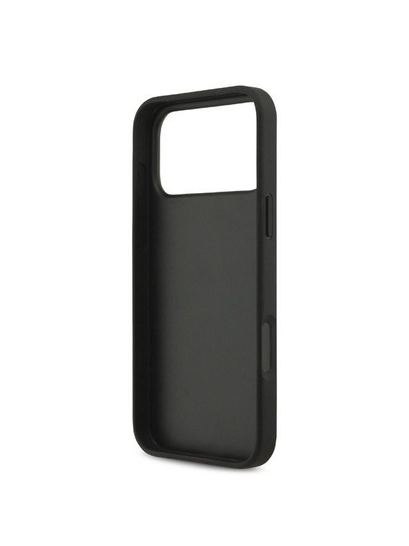 Guess Guess PU 4G Metal Logo Stražnji Štitnik za iPhone 18 Pro Max Siva