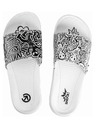 Meatfly Meatfly papuče Tonny Big Shock White / Black