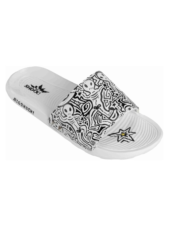 Meatfly Meatfly papuče Tonny Big Shock White / Black