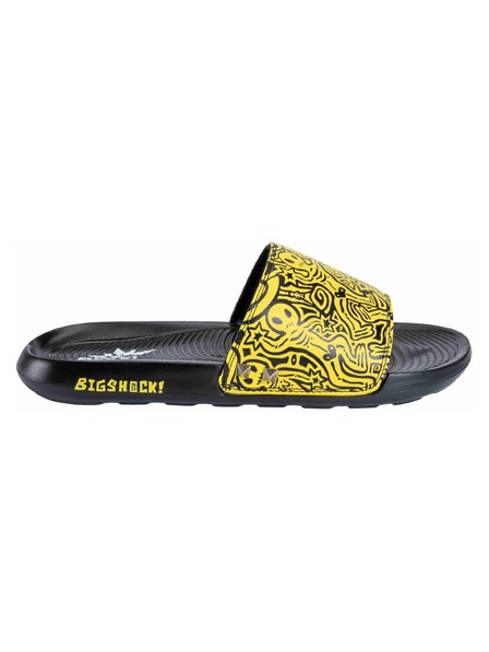 Meatfly Meatfly papuče Tonny Big Shock Black / Yellow