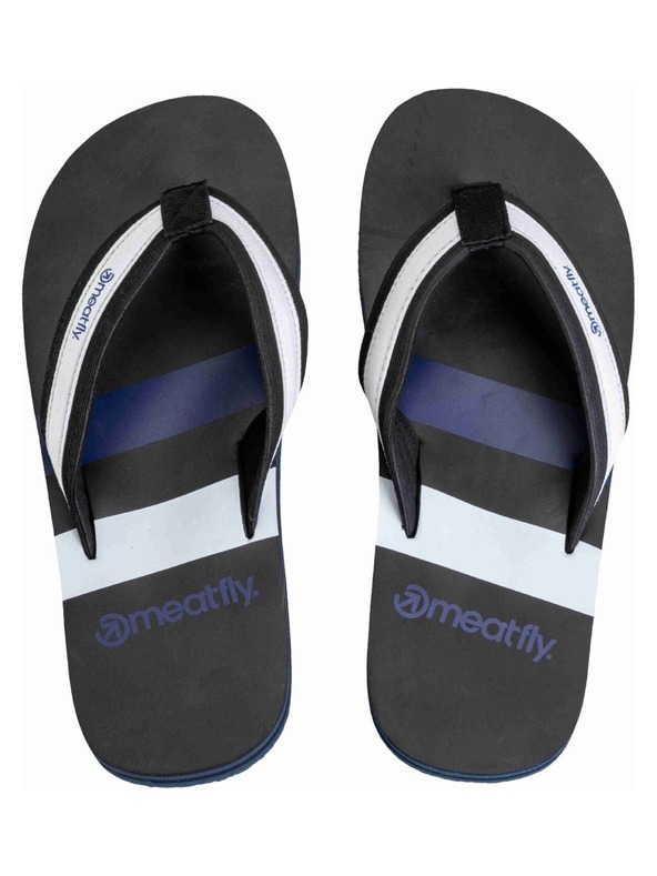 Meatfly Meatfly muške japanke Anders Blueprint / White