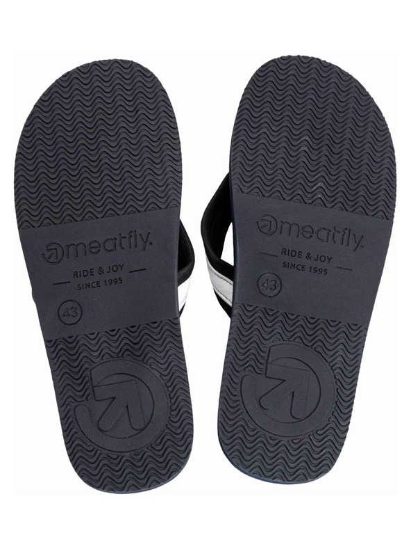 Meatfly Meatfly muške japanke Anders Blueprint / White