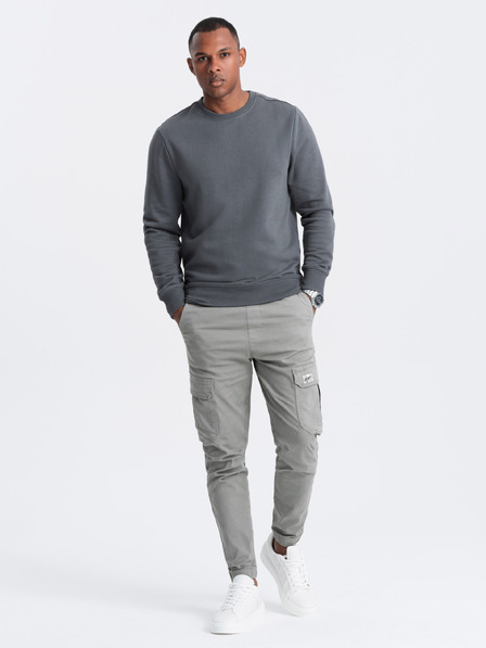 Ombre Clothing Muška pamučna dukserica BASIC Ombre Clothing