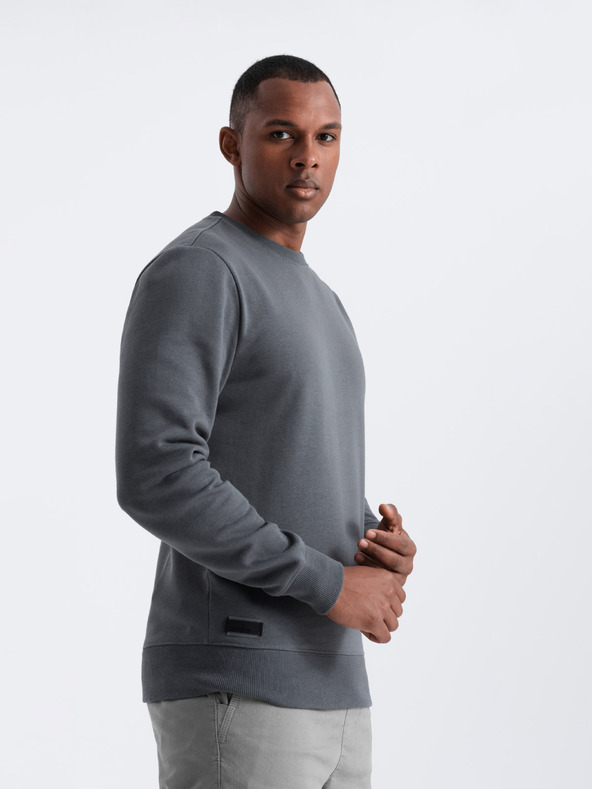 Ombre Clothing Muška pamučna dukserica BASIC Ombre Clothing