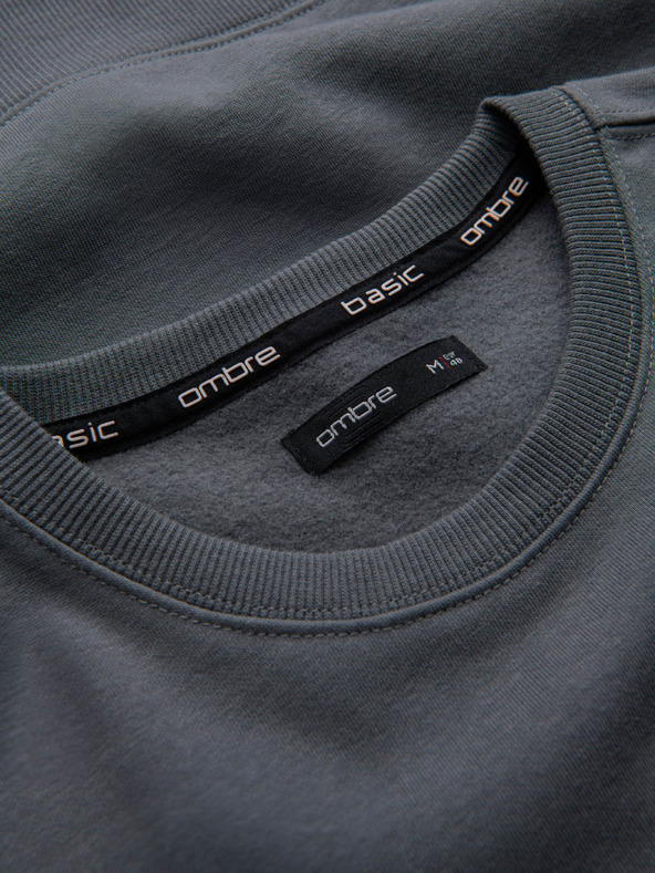 Ombre Clothing Muška pamučna dukserica BASIC Ombre Clothing