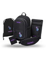 BAAGL  BAAGL SET 5 Core Fortnite Llama: ruksak, vrećica, torbica oko struka, zaštita za prijenosno računalo, novčanica GRS