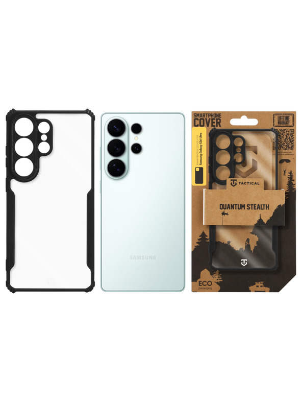Tactical Tactical Quantum Stealth Zaštita za Samsung Galaxy S26 Ultra Clear/Black