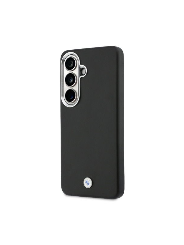 BMW BMW Signature PU Leather Metal Logo Magnetic Stražnji Poklopac za Samsung Galaxy S26 Black