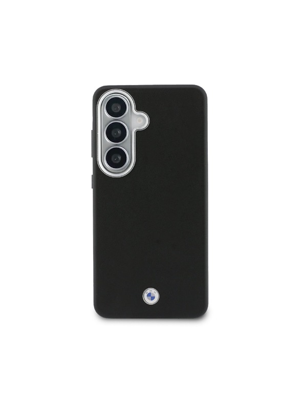 BMW BMW Signature PU Leather Metal Logo Magnetic Stražnji Poklopac za Samsung Galaxy S26 Black