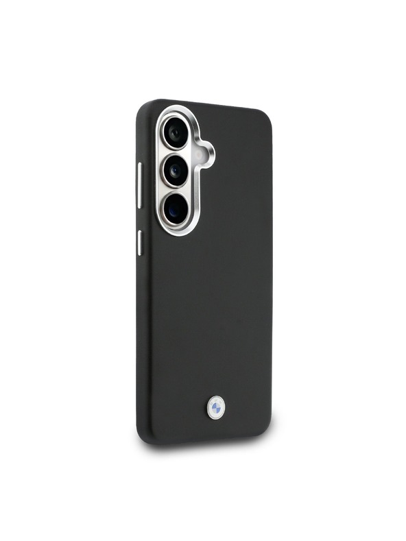 BMW BMW Signature PU Leather Metal Logo Magnetic Stražnji Poklopac za Samsung Galaxy S26 Black