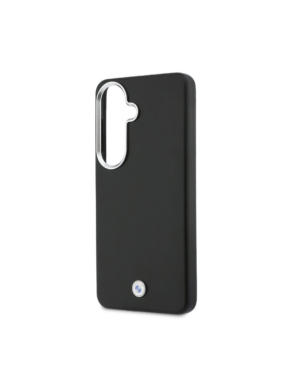 BMW BMW Signature PU Leather Metal Logo Magnetic Stražnji Poklopac za Samsung Galaxy S26 Black