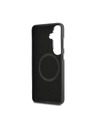BMW BMW Signature PU Leather Metal Logo Magnetic Stražnji Poklopac za Samsung Galaxy S26 Black